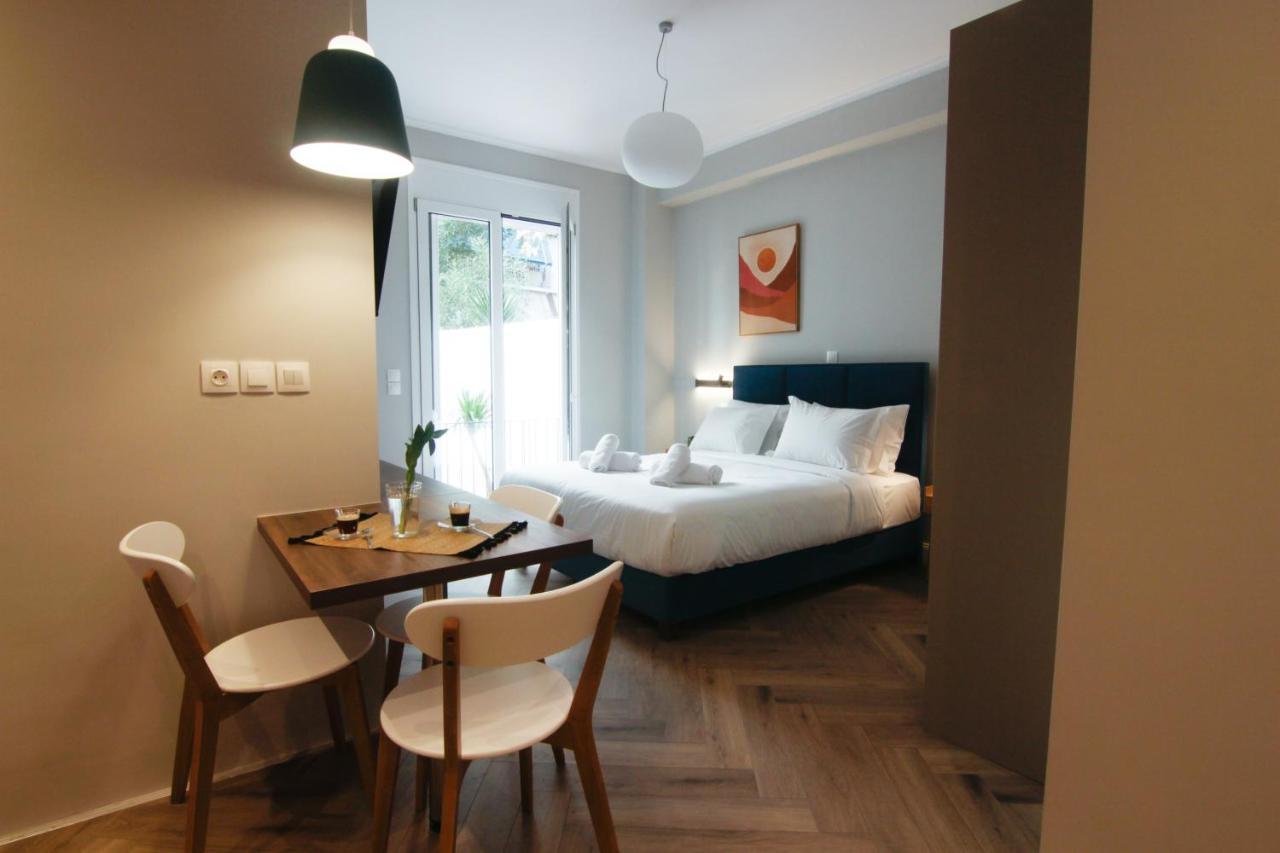Patio Apartment Near Metro & Acropolis Atény Exteriér fotografie